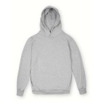 Bluza z kapturem VE817T w kolorze jasnoszarym melanż przód