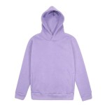 Bluza z kapturem VE817T w kolorze liliowym przód