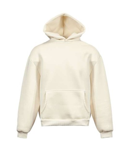 Bluza oversize boxy VE889T w kolorze kremowym przód