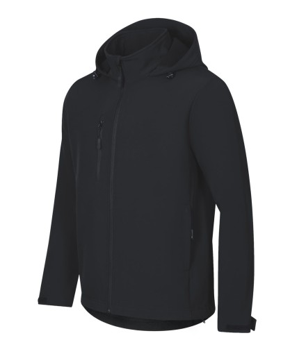 Kurtka Softshell Malfini Trail 548 w kolorze ebony gray bok