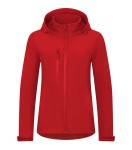 Kurtka Softshell Malfini Trail 549 w kolorze czerwonym przód