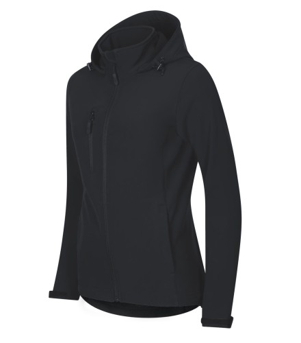 Kurtka Softshell Malfini Trail 549 w kolorze ebony gray bok