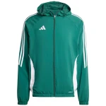 Wiatrówka Adidas Tiro 24 w kolorze zielonym przód