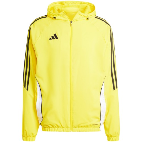 Wiatrówka Adidas Tiro 24 w kolorze żółtym przód