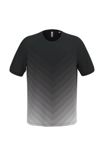 Koszulka sportowa PA4047 w kolorze czarnym przód