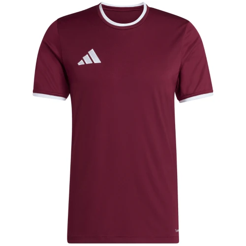 Koszulka Adidas Entrada 26 w kolorze bordowym przód