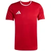 Koszulka piłkarska męska z nadrukiem herbu klubu - adidas Entrada 26 - Czerwona