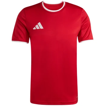 Koszulka piłkarska męska z nadrukiem herbu klubu - adidas Entrada 26 - Czerwona