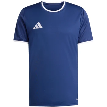 Koszulka piłkarska męska z nadrukiem herbu klubu - adidas Entrada 26 - Granatowa