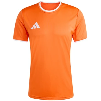 Koszulka piłkarska męska z nadrukiem herbu klubu - adidas Entrada 26 - Pomarańczowa