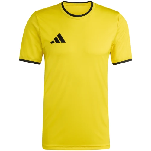 Koszulka Adidas Entrada 26 w kolorze żółtym przód