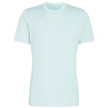 Koszulka piłkarska męska z nadrukiem herbu klubu - adidas Entrada 26 - Błękitna 