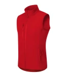 Bezrękawnik softshell Malfini Trail 568 w kolorze czerwonym bok