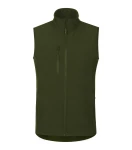 Bezrękawnik softshell Malfini Trail 568 w kolorze military przód