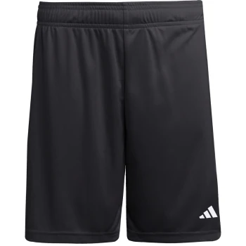 Spodenki męskie sportowe z nadrukiem herbu klubu - Adidas Entrada 26 - Czarne