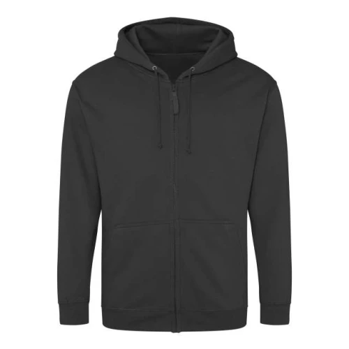 Bluza rozpinana z kapturem JH050 w kolorze storm grey przód