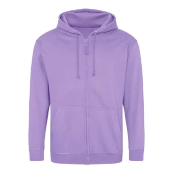 Rozpinana bluza z kapturem z nadrukiem/haftem logo firmy - JH050 - Digital Lavender