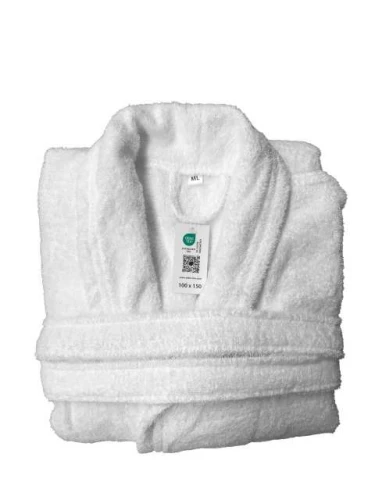 Szlafrok hotelowy OL3300 w kolorze białym