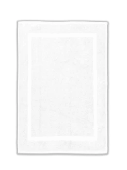 Dywanik kąpielowy 50x70cm z haftem logo firmy - OL600 - biały