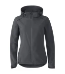 Kurtka Softshell Malfini Rainbow 539 w kolorze jasno antracytowym przód