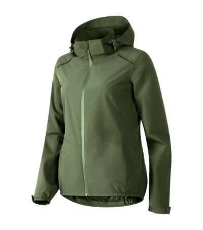 Kurtka Softshell Malfini Rainbow 539 w kolorze khaki bok