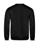 Bluza unisex Malfini Vibe Crew 430 w kolorze czarnym przód