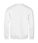 Bluza unisex Malfini Vibe Crew 430 w kolorze białym tył