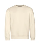 Bluza unisex Malfini Vibe Crew 430 w kolorze migdałowym przód
