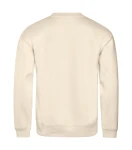 Bluza unisex Malfini Vibe Crew 430 w kolorze migdałowym tył