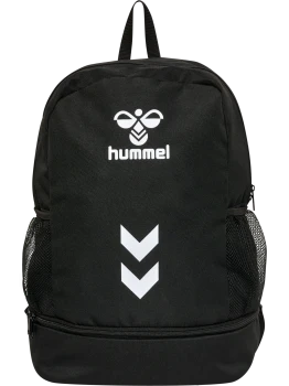Plecak sportowy z nadrukiem herbem klubu - Hummel Essential - Czarny