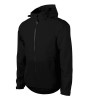 Kurtka męska softshell z nadrukiem logo firmy - Malfini Rainbow 538 - Czarna