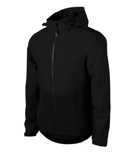 Kurtka Softshell Malfini Rainbow 538 w kolorze czarnym bok