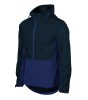 Kurtka męska softshell z nadrukiem logo firmy - Malfini Rainbow 538 - Granatowa