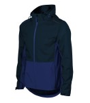 Kurtka Softshell Malfini Rainbow 538 w kolorze granatowym bok
