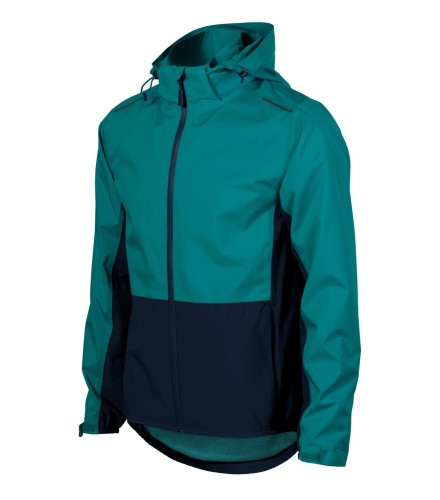 Kurtka Softshell Malfini Rainbow 538 w kolorze szmaragdowym bok