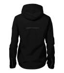 Kurtka Softshell Malfini Rainbow 539 w kolorze czarnym przód