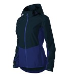 Kurtka Softshell Malfini Rainbow 539 w kolorze granatowym bok