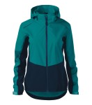 Kurtka Softshell Malfini Rainbow 539 w kolorze szmaragdowym przód
