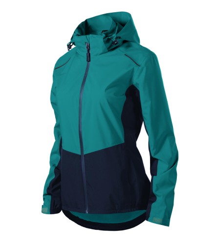Kurtka Softshell Malfini Rainbow 539 w kolorze szmaragdowym bok