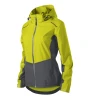 Kurtka damska softshell z nadrukiem logo firmy - Malfini Rainbow 539 - Neon yellow