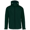 Kurtka softshell męska z nadrukiem logo firmy - KA413 - Butelkowa #Polecamy